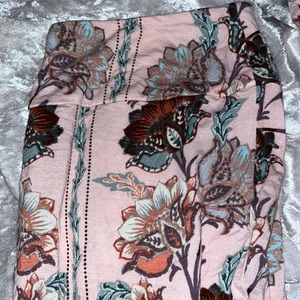 Vintage Discontinued Floral Wide Leg Pants